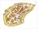 Carcassonne, France. Aerial view, 2014 by Fernando Aznar Cenamor