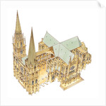 Chartres Cathedral. France by Fernando Aznar Cenamor