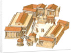 Imperial Forum. Rome. Aerial view by Fernando Aznar Cenamor
