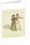 A couple strolling, c.1825 by English School