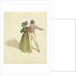 A couple strolling, c.1825 by English School