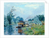 River Landscape by Jean Baptiste Armand Guillaumin