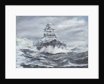 Bismarck off Greenland coast, 23 May 1941, 2007 by Vincent Alexander Booth