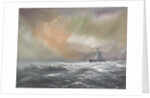 Bismarck signals Prinz Eugen 0959hrs 24/051941, 2007 by Vincent Alexander Booth