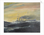 Emden rides waves of the Indian Ocean 1914, 2011 by Vincent Alexander Booth