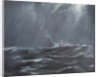 Gneisenau in a Storm North Sea 1940, 2006 by Vincent Alexander Booth