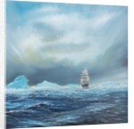 Ice Dominion, Terra Nova passes Ice Burgs, 2014 by Vincent Alexander Booth