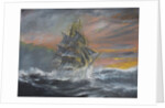 Terra Nova in fierce Gale at dawn Dec 2nd 1910, 2007 by Vincent Alexander Booth