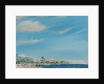 Cannes Sea Front, 2014 by Vincent Alexander Booth