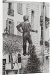 Statue at Cannet, 2014 by Vincent Alexander Booth