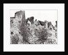 Castle ruin Hay on Wye, 2007 by Vincent Alexander Booth