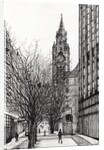 Manchester Town Hall from Deansgate, 2007 by Vincent Alexander Booth