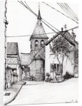 Church in Laignes France, 2007 by Vincent Alexander Booth