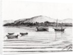 Boats off Iona, 2007 by Vincent Alexander Booth