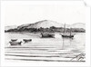 Boats off Iona, 2007 by Vincent Alexander Booth