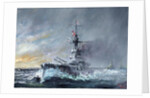 Equal-Speed-Charlie-London, HMS Iron Duke signals at Jutland 1916, 2015 by Vincent Alexander Booth