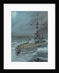 SMS Friedrich der Grosse at Jutland 1916, 2016 by Vincent Alexander Booth
