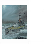 SMS Friedrich der Grosse at Jutland 1916, 2016 by Vincent Alexander Booth