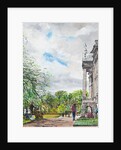 Lyme Park view of house and gardens, 2015 by Vincent Alexander Booth