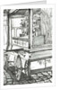 Cart outside Cheers Bar Boston USA, 2003 by Vincent Alexander Booth