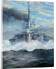 SMS Konig enters the battle of Jutland, 31st May 1916, 2018 by Vincent Alexander Booth