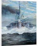 SMS Konig enters the battle of Jutland, 31st May 1916, 2018 by Vincent Alexander Booth