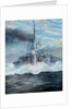 SMS Konig enters the battle of Jutland, 31st May 1916, 2018 by Vincent Alexander Booth