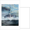 SMS Konig enters the battle of Jutland, 31st May 1916, 2018 by Vincent Alexander Booth