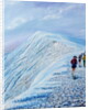 Race on Helvellyn mid winter, 2018 by Vincent Alexander Booth