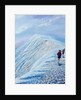Race on Helvellyn mid winter, 2018 by Vincent Alexander Booth