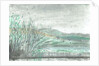 Isle of Jura in downpour, 2005 by Vincent Alexander Booth