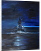 Kirishima with Atago light up USS South Dakota Guadalcanal 1942, 2018 by Vincent Alexander Booth