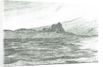 Duart Castle from ferry, 2007 by Vincent Alexander Booth