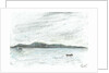 View across water from Jura, 2005 by Vincent Alexander Booth