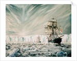 James Clark Ross discovers Antarctic Ice Shelf January 1841, 2006 by Vincent Alexander Booth