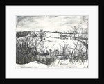 Snow over land at Osmotherley, 1997 by Vincent Alexander Booth