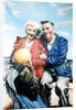 Gran and Granddad with ball at the seaside, 2017 by Vincent Alexander Booth