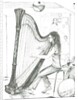The Harpist 8th day cafe Manchester, 2007 by Vincent Alexander Booth