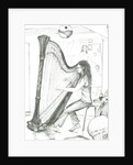 The Harpist 8th day cafe Manchester, 2007 by Vincent Alexander Booth