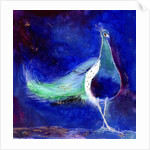 Peacock Blue, 2013 by Nancy Moniz Charalambous