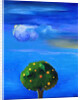 Silver Lining over the Orange Tree by Nancy Moniz Charalambous