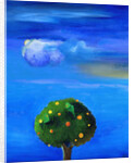 Silver Lining over the Orange Tree by Nancy Moniz Charalambous