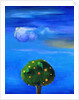 Silver Lining over the Orange Tree by Nancy Moniz Charalambous