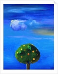 Silver Lining over the Orange Tree by Nancy Moniz Charalambous
