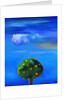 Silver Lining over the Orange Tree by Nancy Moniz Charalambous