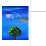 Silver Lining over the Orange Tree by Nancy Moniz Charalambous