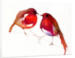 Two Little Ink Birds, 2014 by Nancy Moniz Charalambous