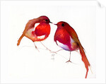 Two Little Ink Birds, 2014 by Nancy Moniz Charalambous