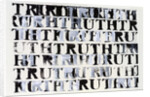 The Truth in Black and White, 2015 by Nancy Moniz Charalambous