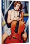 Woman with Cello, 2001 by Catherine Abel